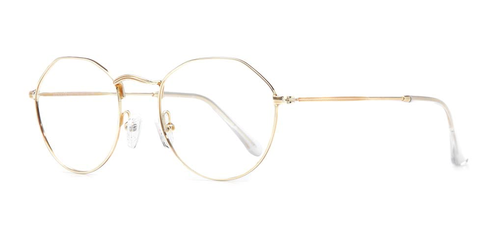 BENX Eyeglasses Teenage Woman Geometrical Full-Rimmed Metal Unfiltered BXMTL 7012.49-C.03